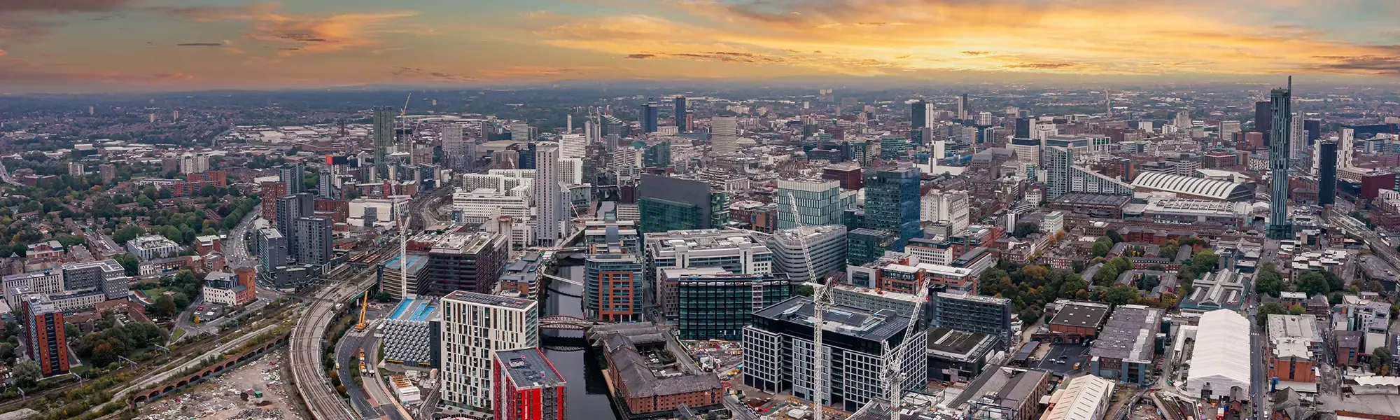 Manchester Aerial View